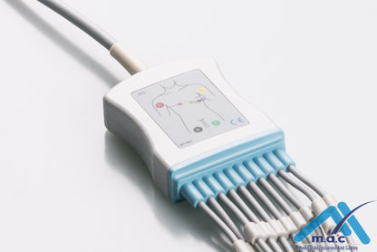 Schiller Reusable One Piece EKG Fixed Cable E1M0R-SH2-P/I