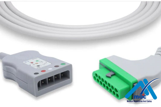 Fukuda Denshi Compatible ECG Trunk Cable - CIO-05CTP-5NA