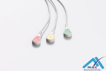 Disposable Nihon Kohden® ECG Lead Set